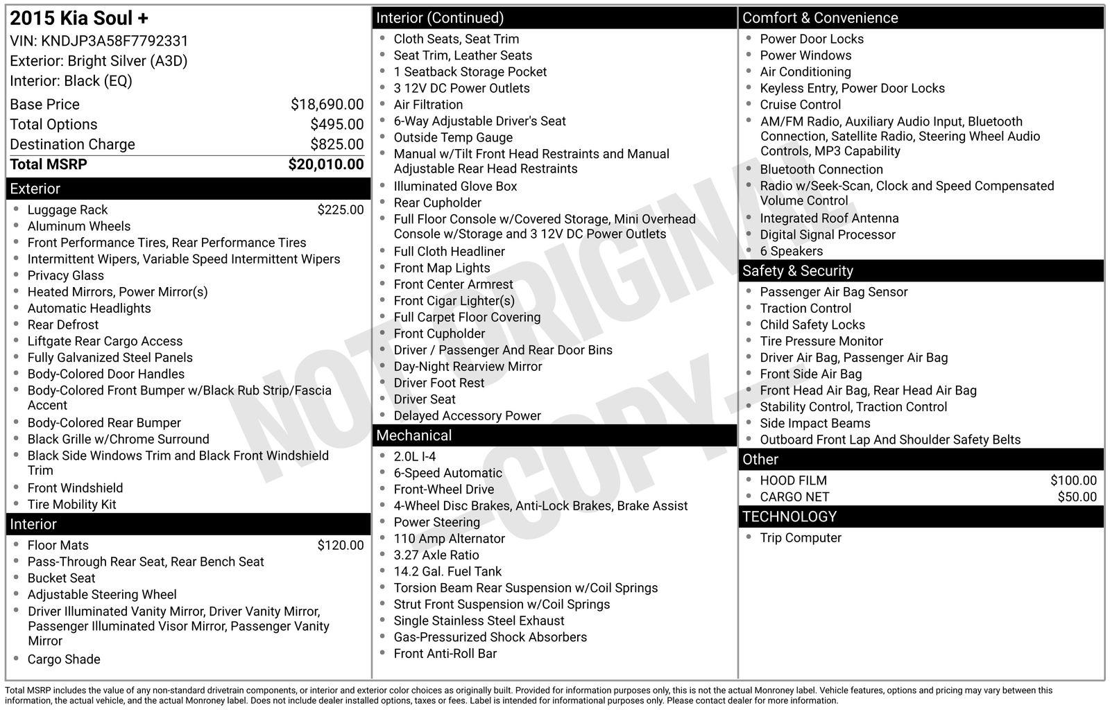 2015 Kia Soul's photo