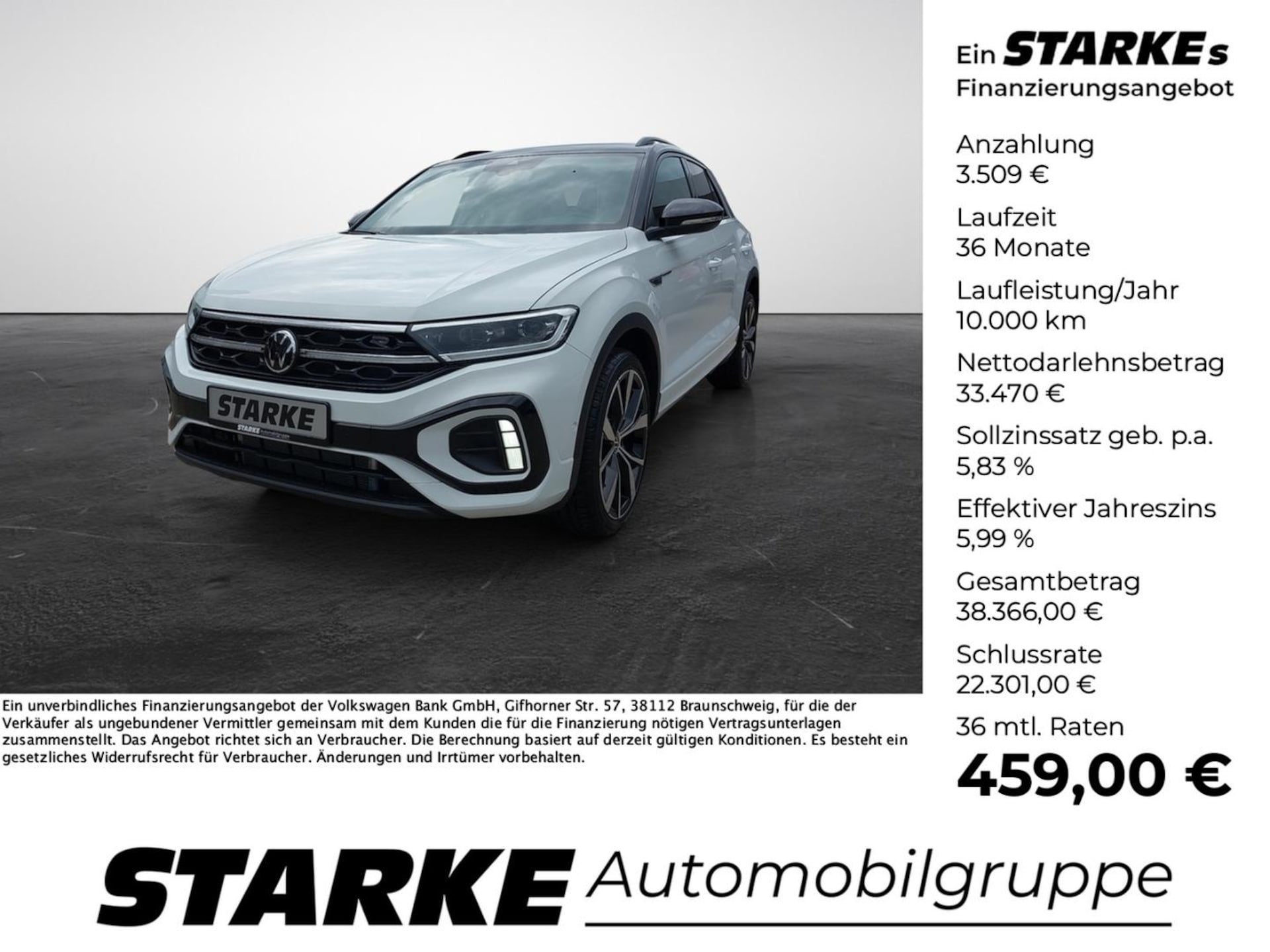 Volkswagen T-Roc R-Line