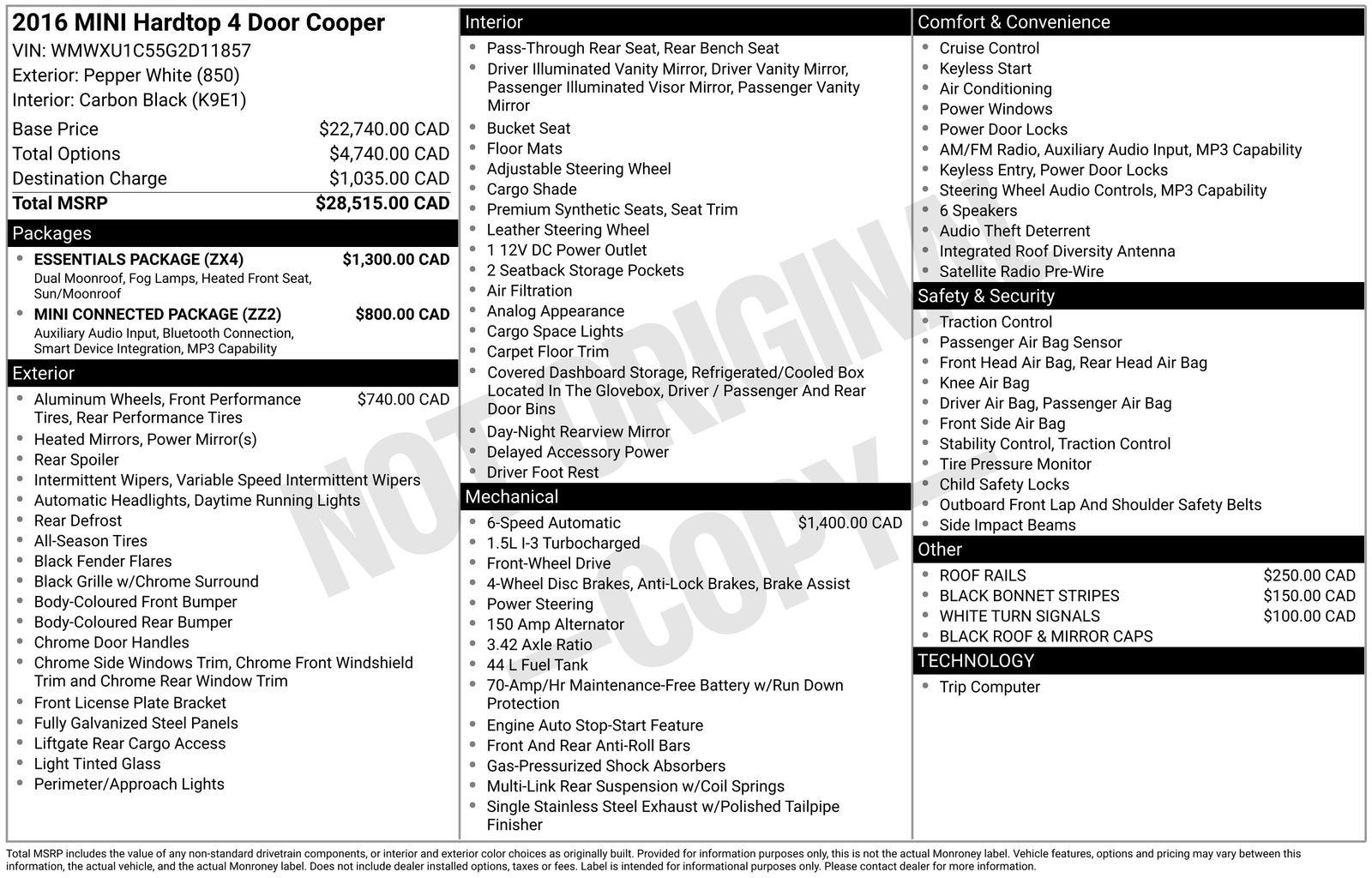 2016 MINI Cooper - 4 Door's photo