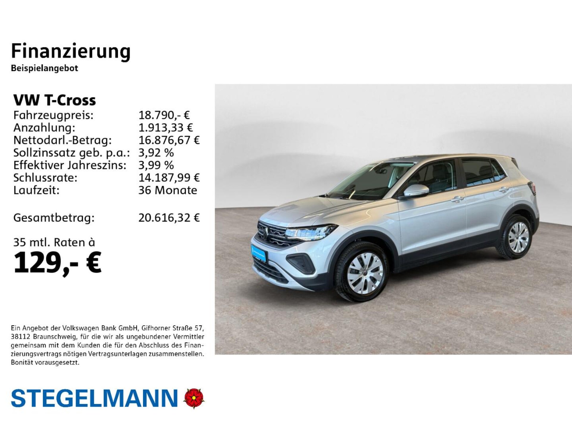 Volkswagen T-Cross Basis-Modell