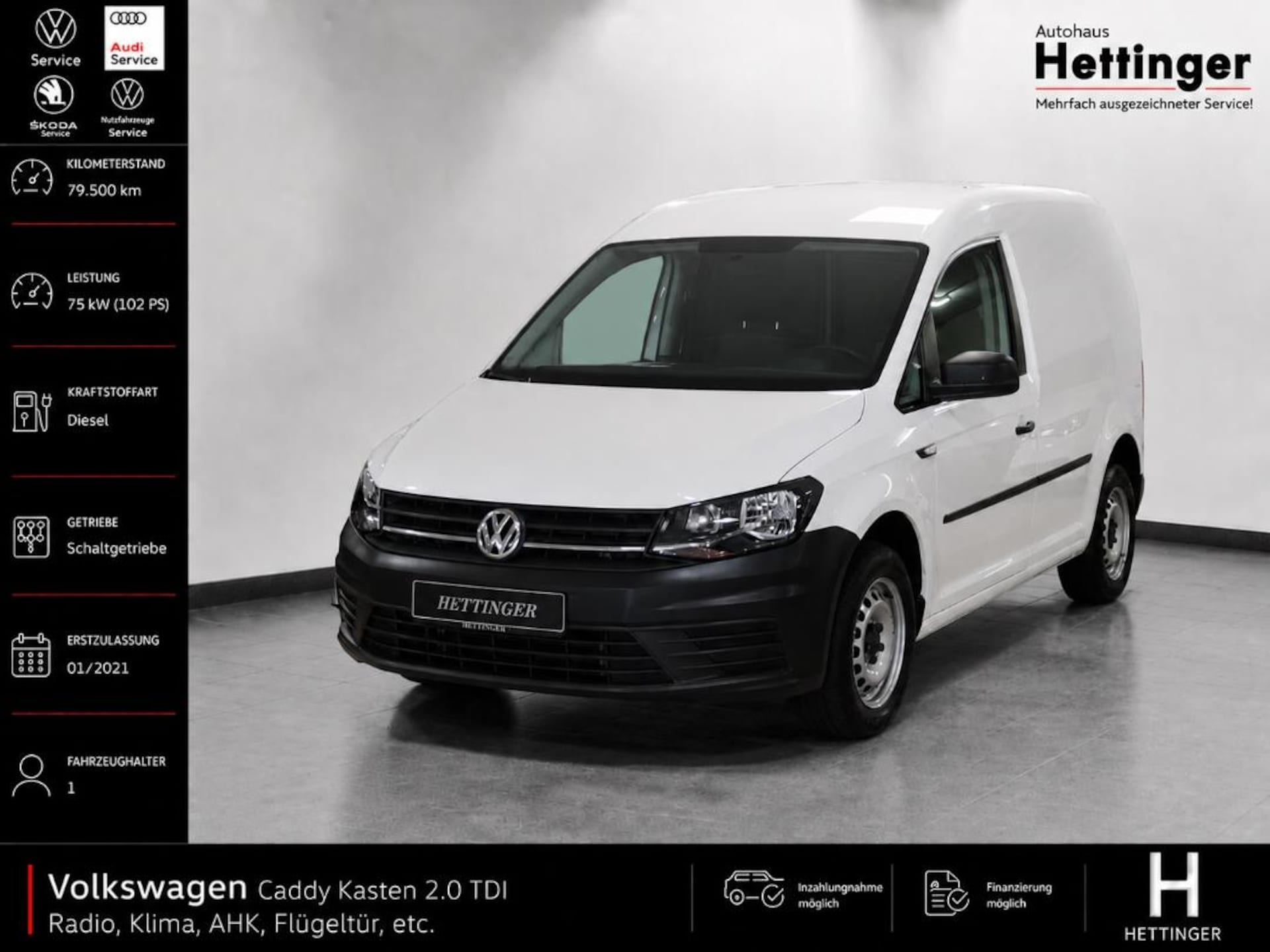 Volkswagen Caddy Kasten
