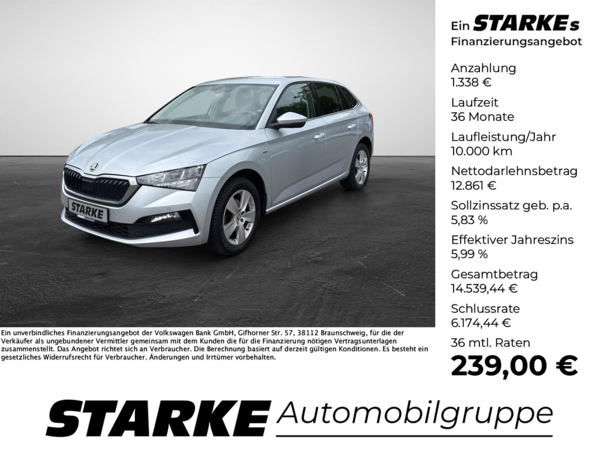 Skoda Scala DRIVE 125