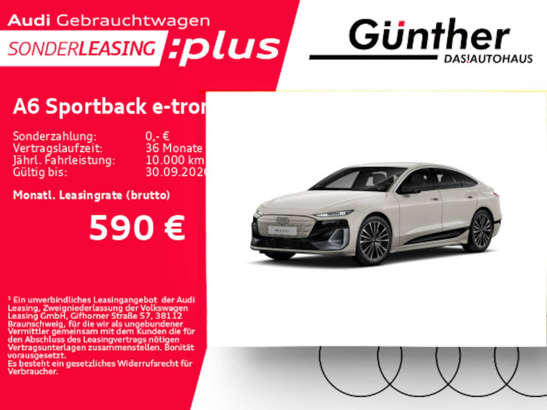 Audi A6 Sportback e-tron