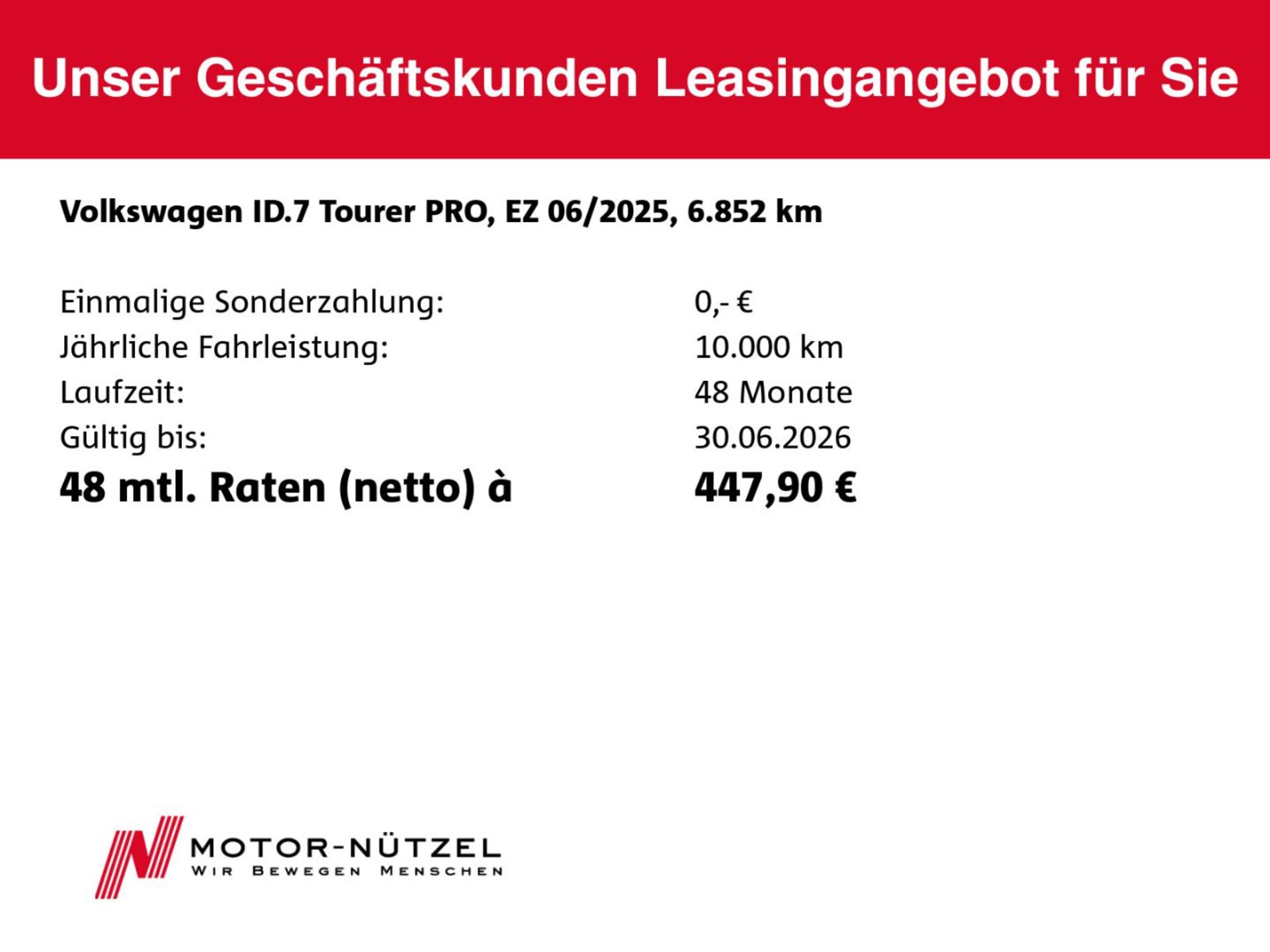 Volkswagen ID.7 Tourer Pro