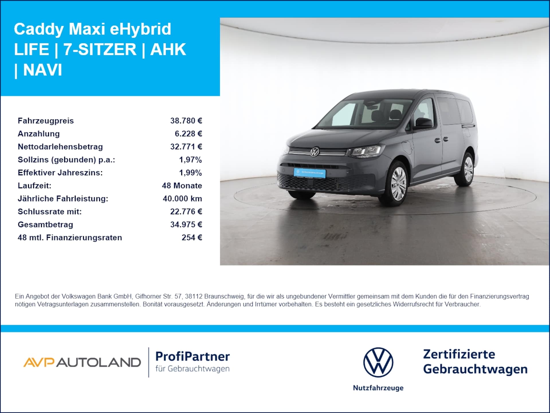 Volkswagen Caddy Maxi Life