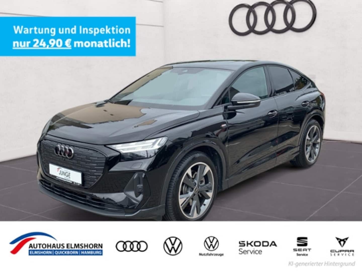 Bild über Audi Q4 Sportback e-tron 40 e-tron - für weitere Informationen kontaktieren Sie den Audi Partner