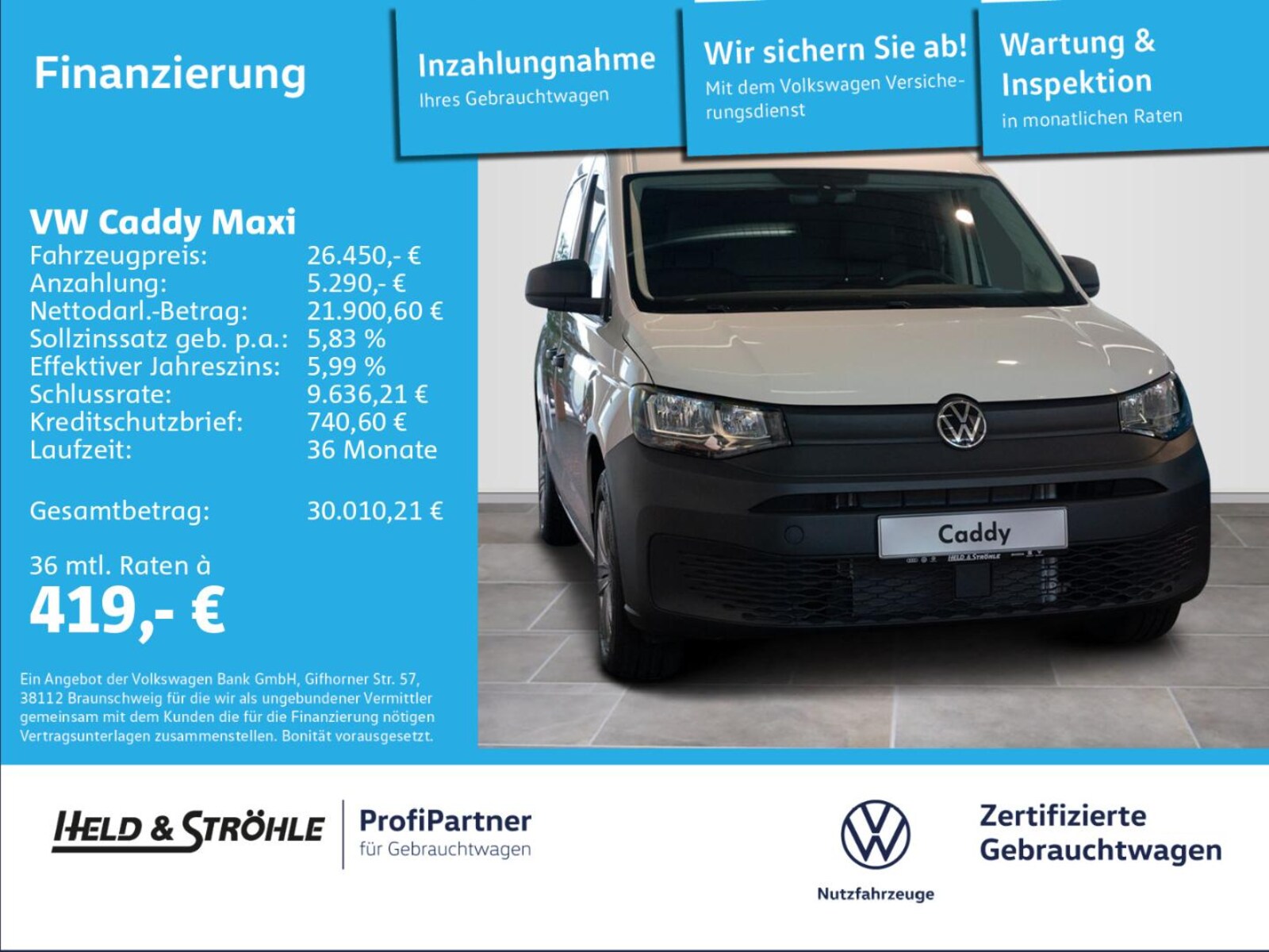 Volkswagen Caddy Maxi Cargo