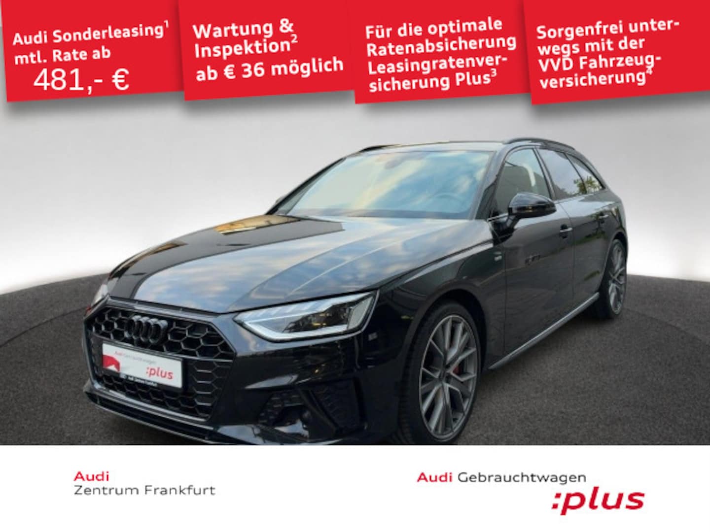 Bild über Audi A4 Avant S line 40 TFSI S tronic - für weitere Informationen kontaktieren Sie den Audi Partner