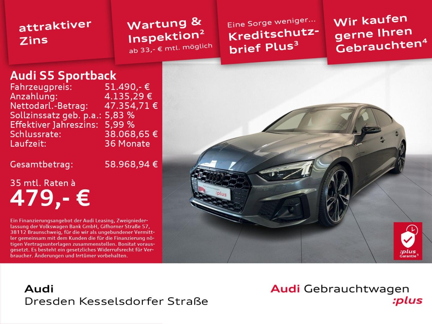 Bild über - für weitere Informationen kontaktieren Sie den Audi Partner
