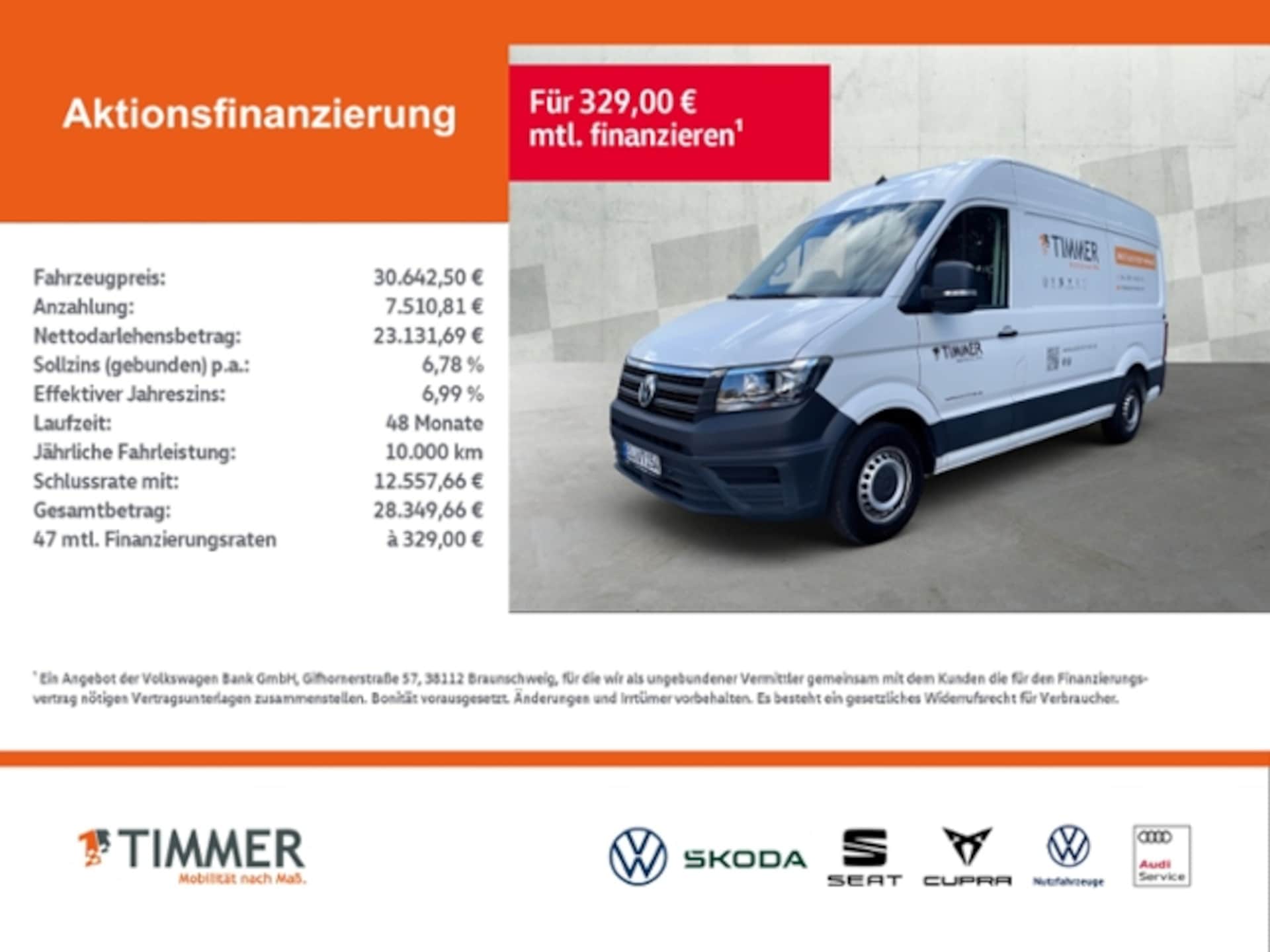 Volkswagen Crafter Kasten mittlerer Radstand