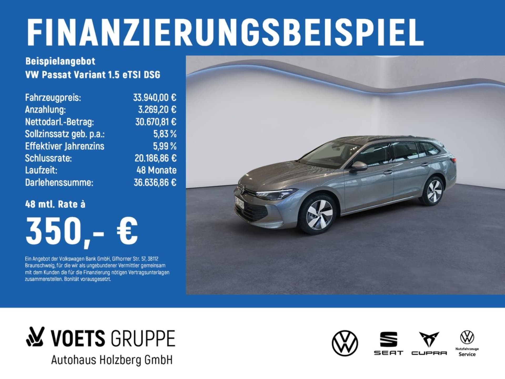 Volkswagen Passat — Volkswagen Passat Passat Variant 1.5 eTSI DSG AHK+ACC+RFK