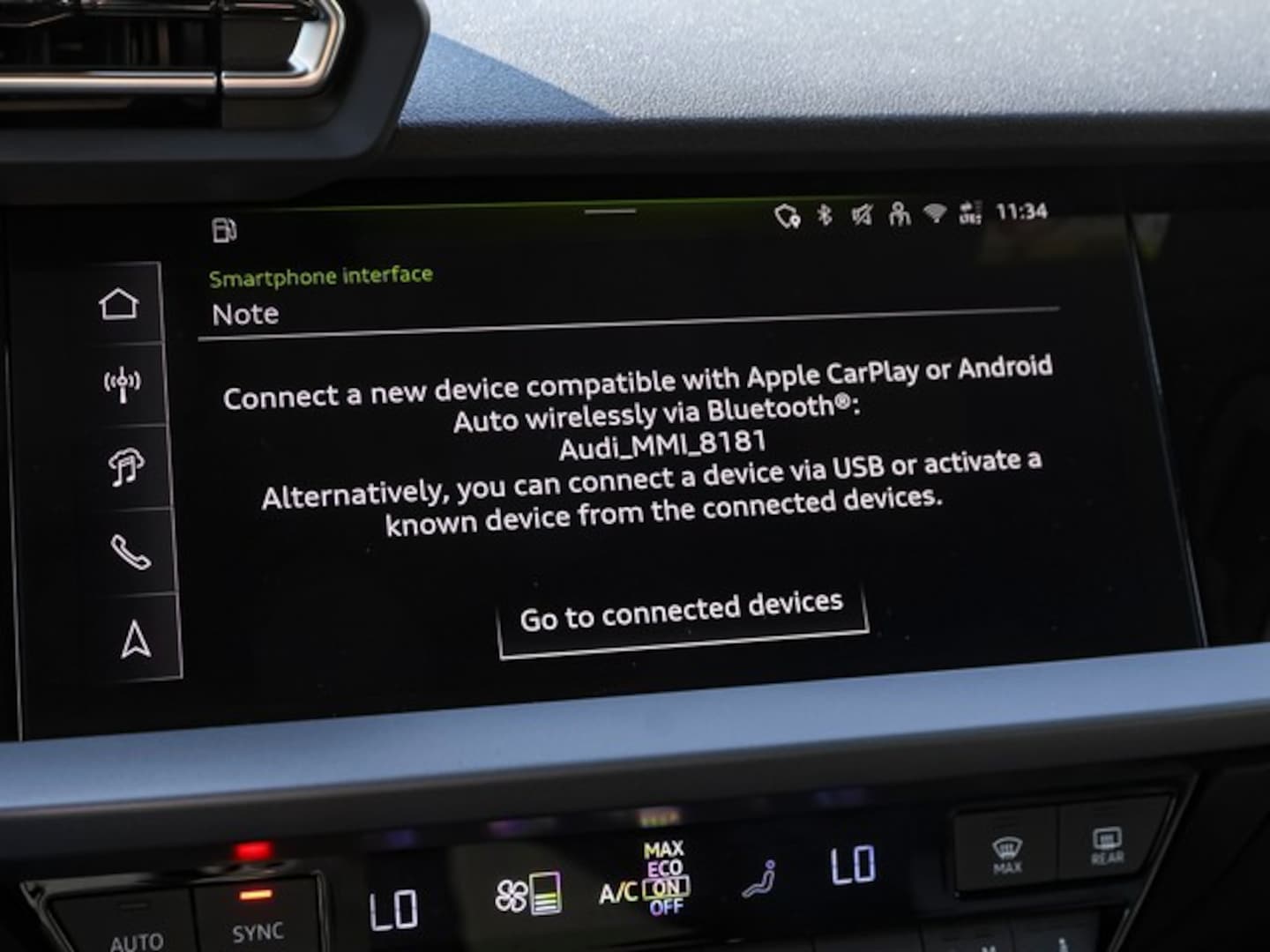 Bild über Audi A3 Sportback S line 35 TFSI S tronic - für weitere Informationen kontaktieren Sie den Audi Partner