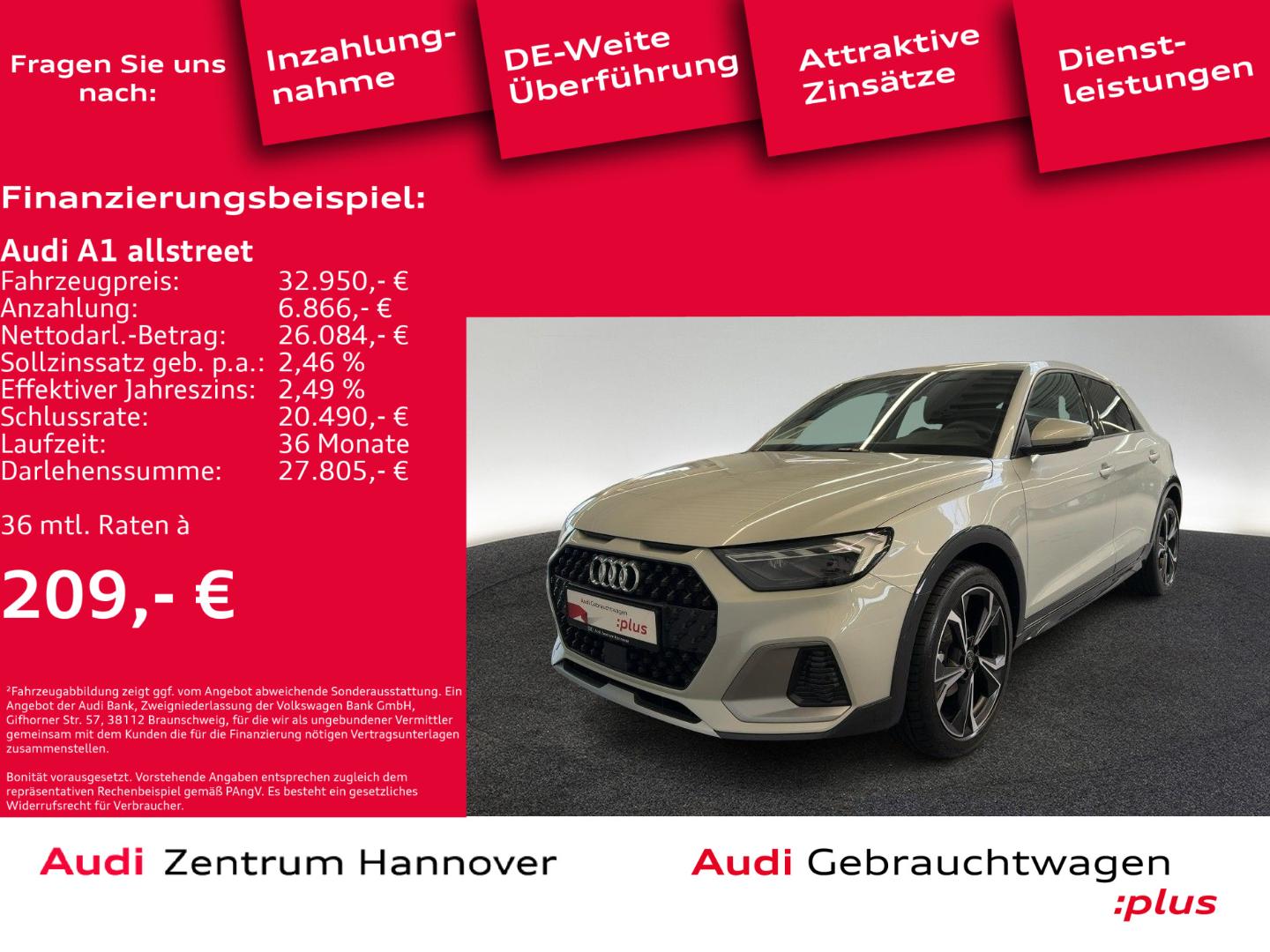 Image about Audi A1 allstreet 35 TFSI 110(150) kW(PS) S tronic