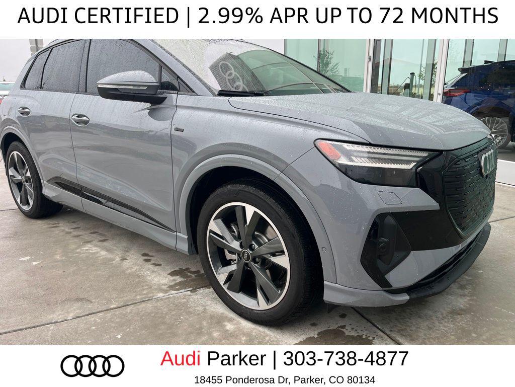Used 2024 Audi Q4 e-tron Prestige with VIN WA1MUBFZ2RP075482 for sale in Parker, CO