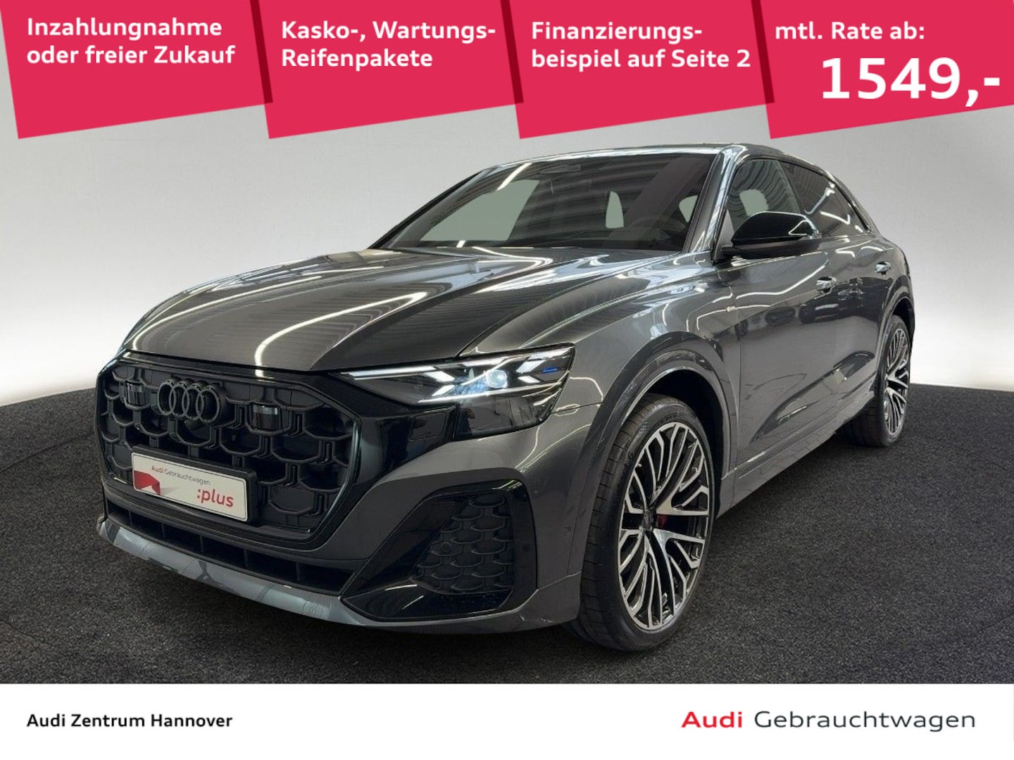 Bild über Audi Q8 SUV S line business TDI quattro 210 kW tiptronic - für weitere Informationen kontaktieren Sie den Audi Partner