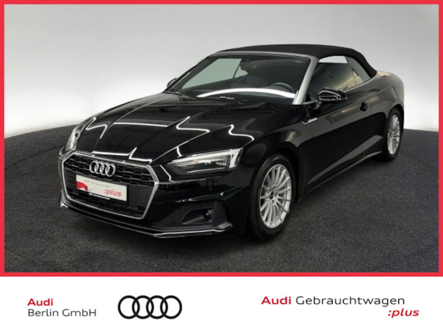Bild über Audi A5 Cabriolet 35 TFSI S tronic - für weitere Informationen kontaktieren Sie den Audi Partner