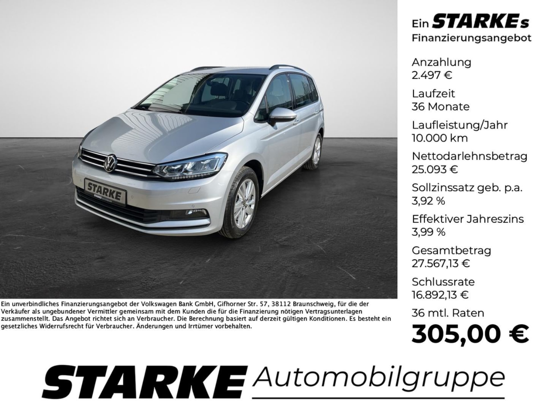 Volkswagen Touran Comfortline