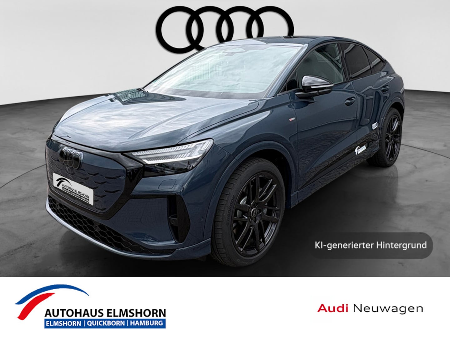 Bild über Audi Q4 Sportback e-tron e-tron quattro performance 250 kW - für weitere Informationen kontaktieren Sie den Audi Partner
