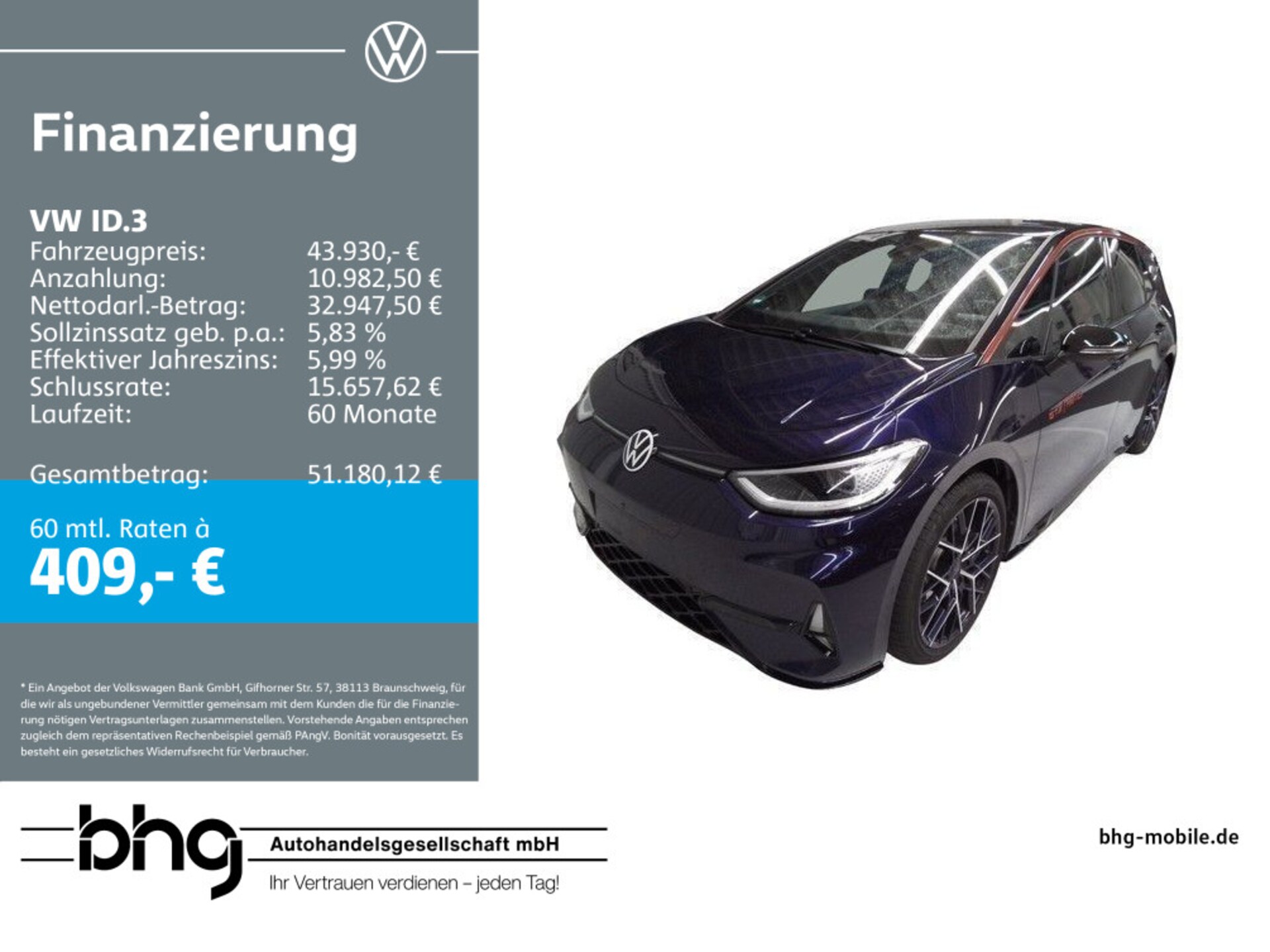 Volkswagen ID.3 GTX Performance