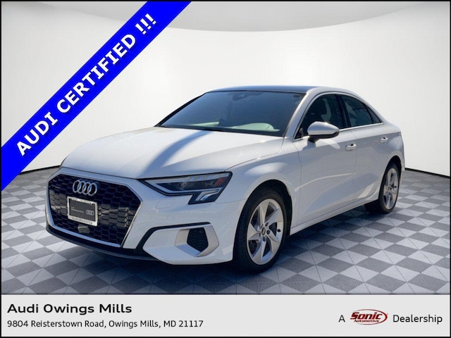 2023 Audi A3 Sedan Premium