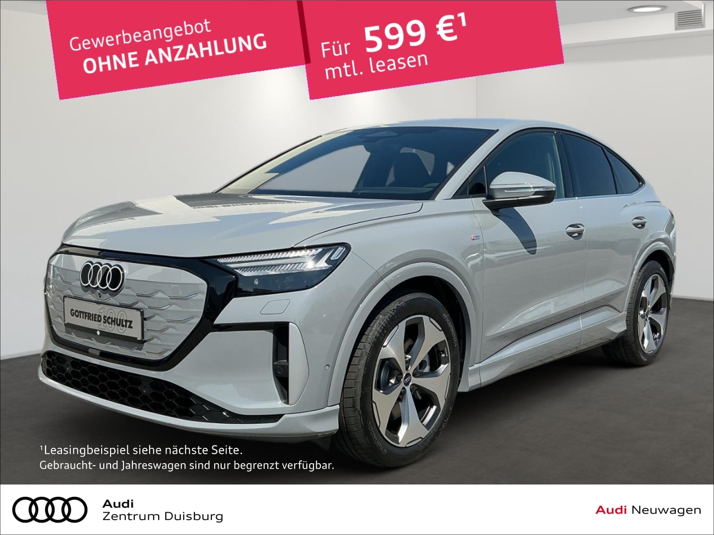 Bild über Audi Q4 Sportback e-tron e-tron performance 210 kW - für weitere Informationen kontaktieren Sie den Audi Partner