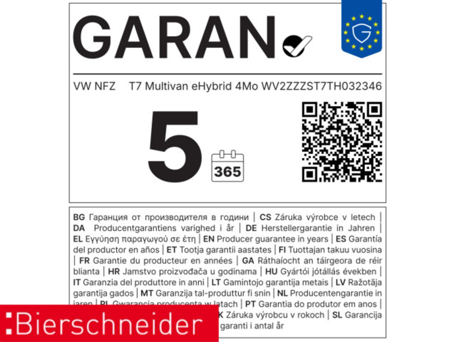 Volkswagen Multivan Langversion – Bild 27
