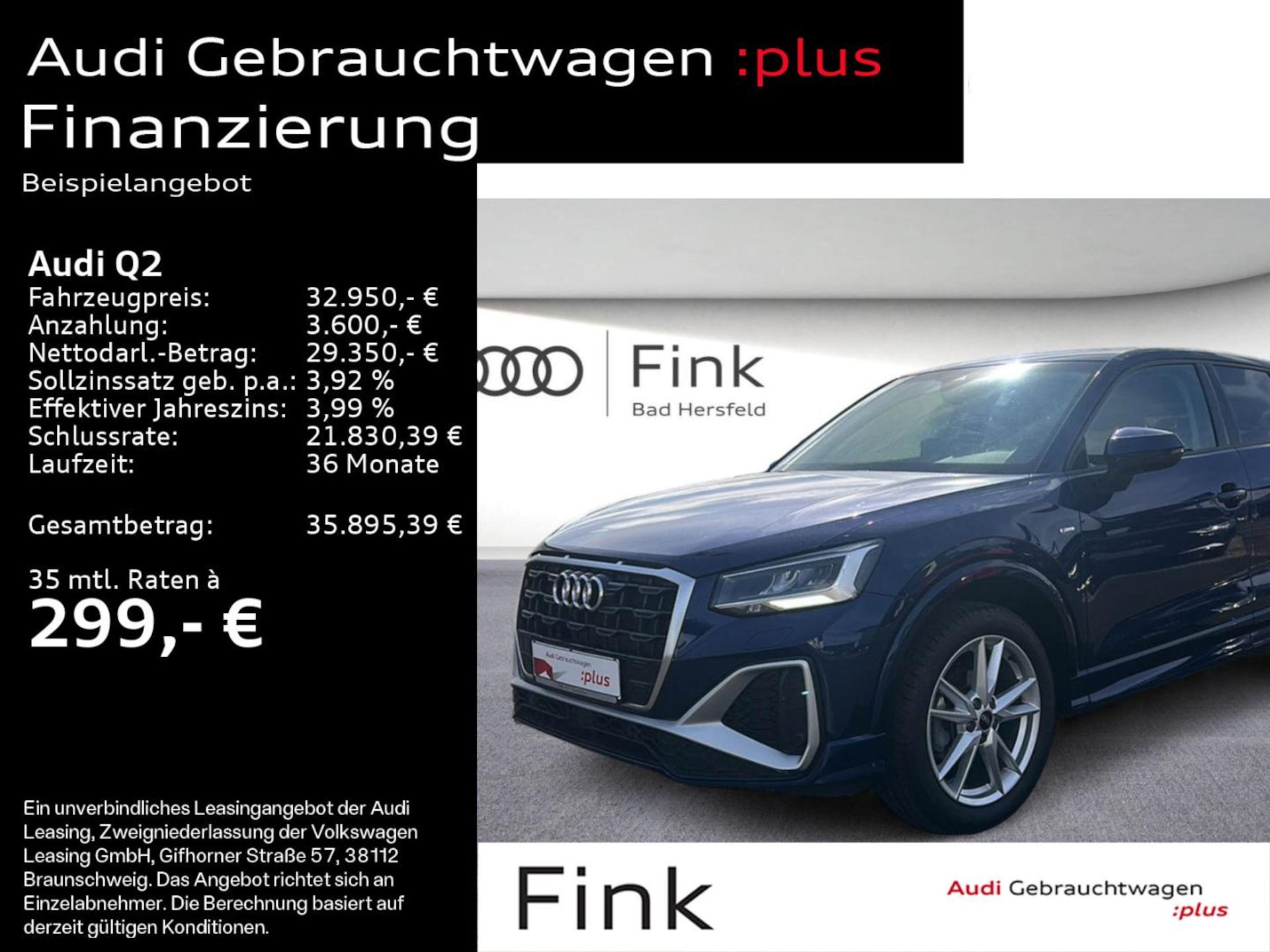 Audi Q2 S line