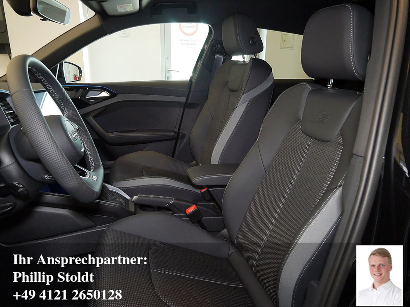 Bild über Audi A1 Sportback S line 30 TFSI S tronic - für weitere Informationen kontaktieren Sie den Audi Partner