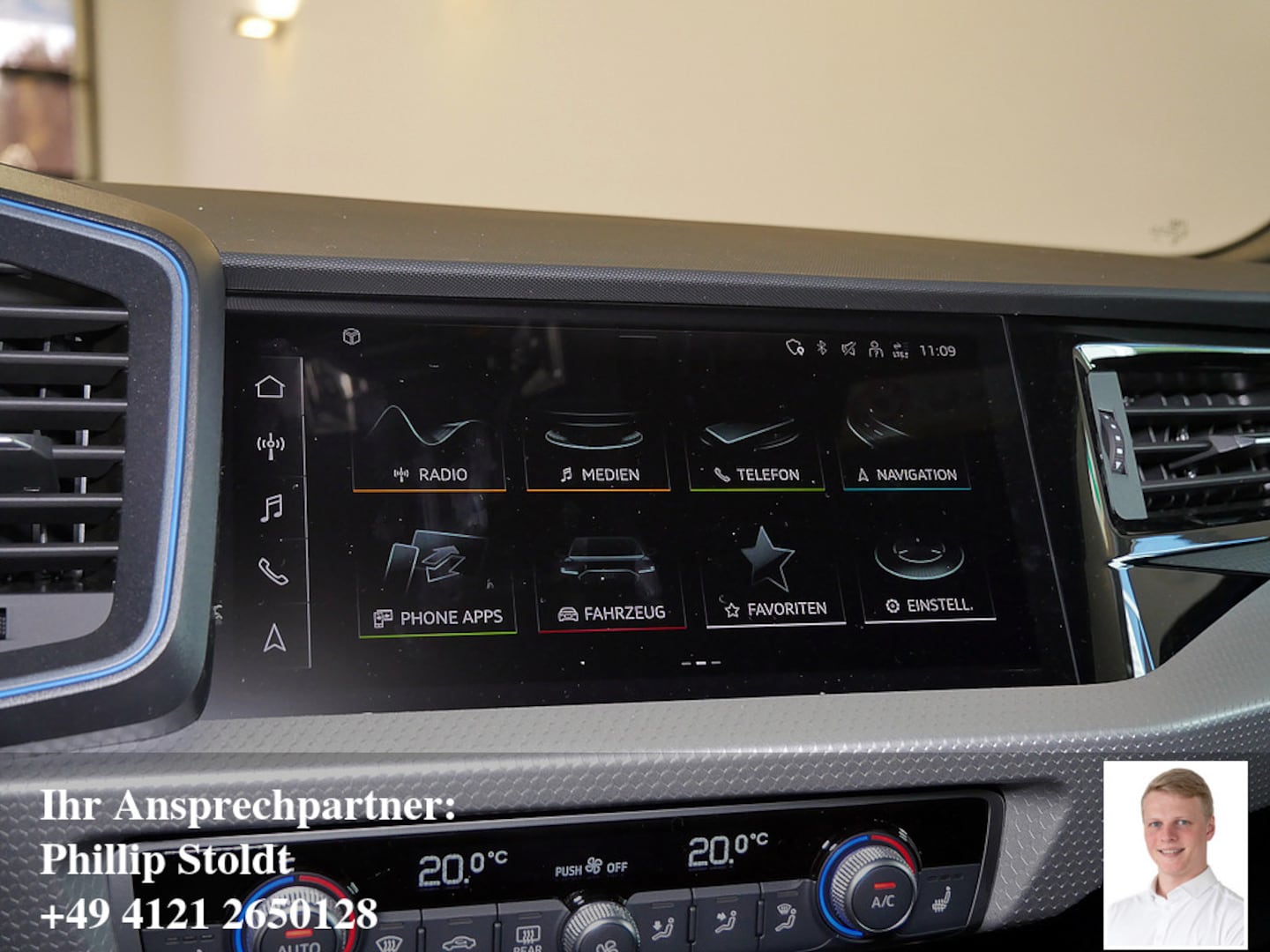 Bild über Audi A1 Sportback S line 30 TFSI S tronic - für weitere Informationen kontaktieren Sie den Audi Partner