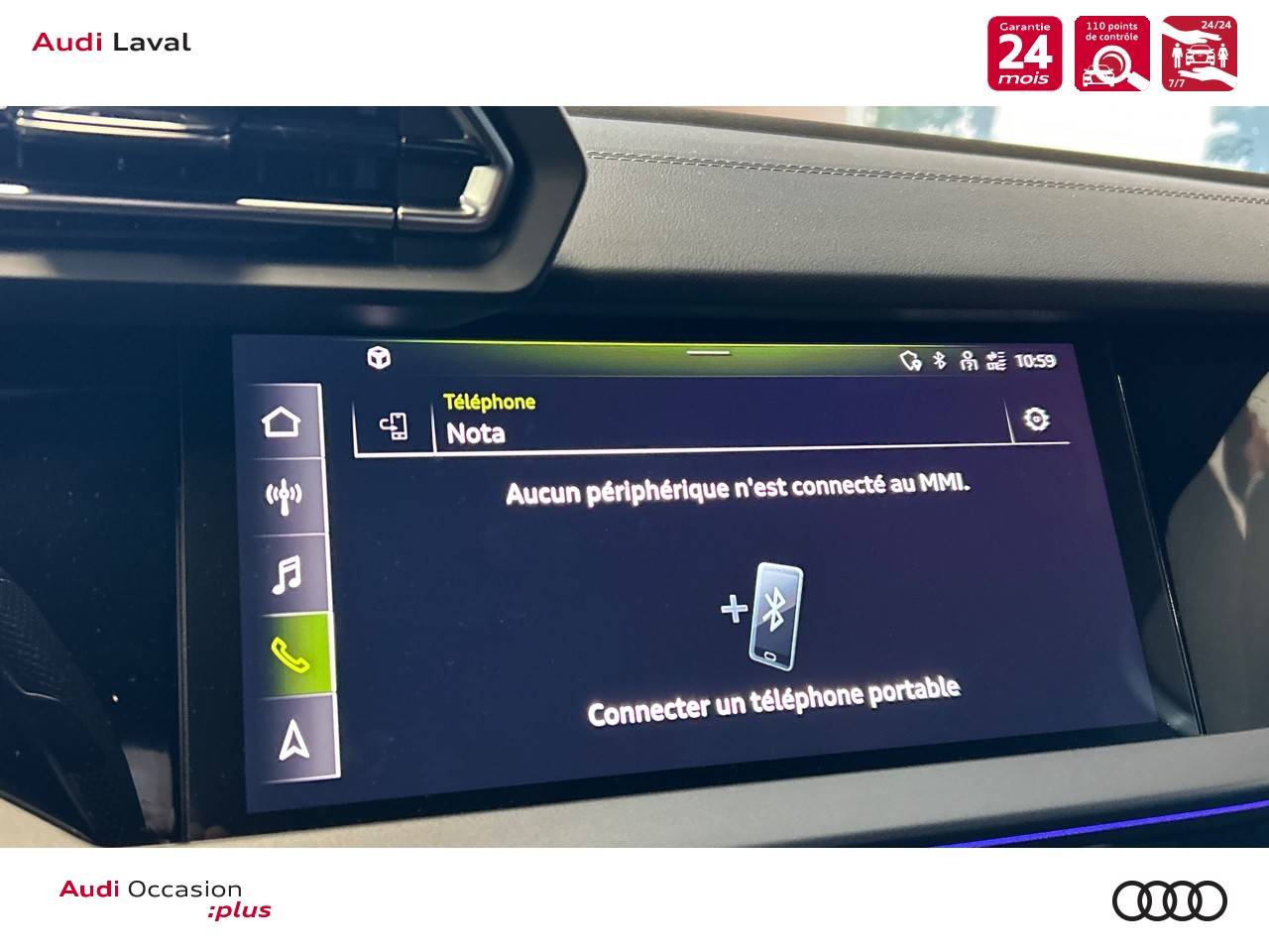 Image about Audi A3 Berline S line 35 TFSI Hybride 110 kW (150 ch) S tronic