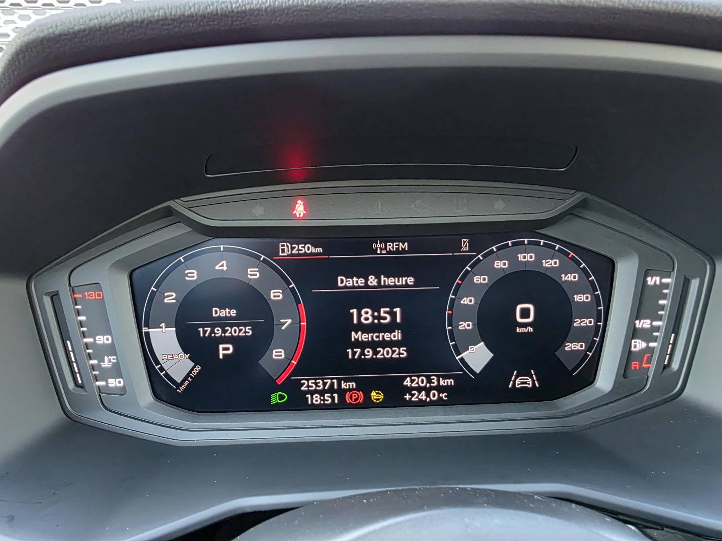 Image about Audi A1 Sportback Advanced 25 TFSI 70 kW (95 ch) S tronic