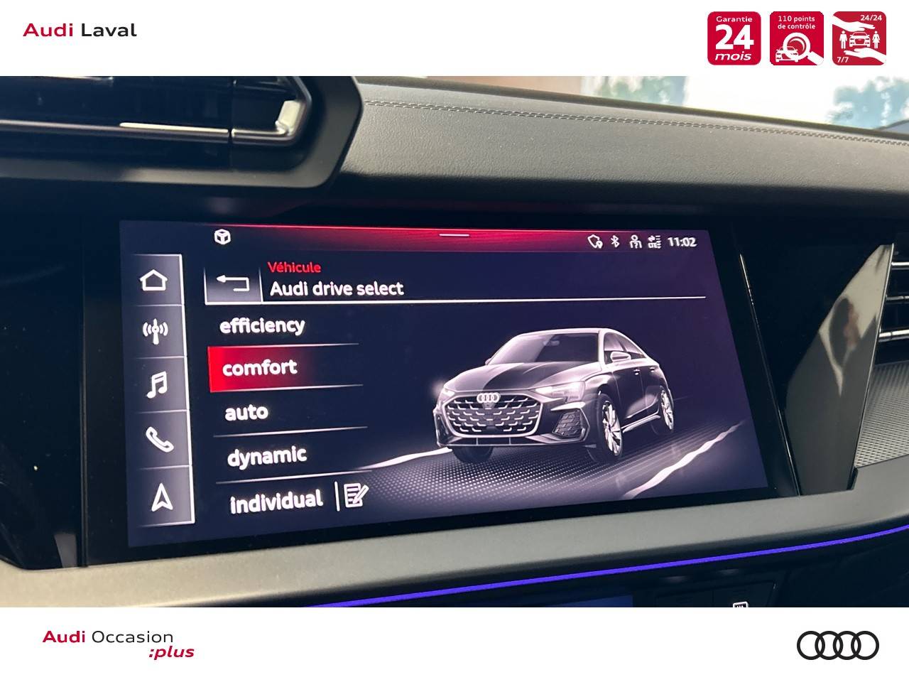 Image about Audi A3 Berline S line 35 TFSI Hybride 110 kW (150 ch) S tronic