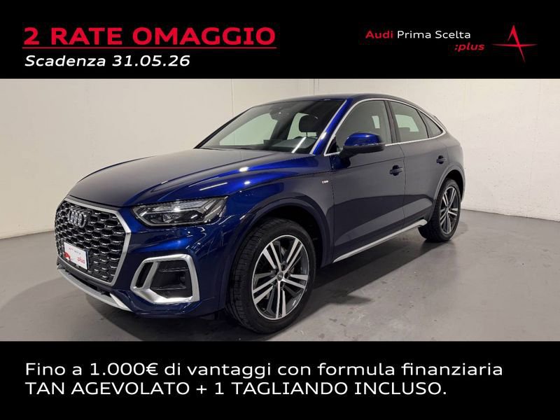 Immagine di Audi Q5 Sportback S line plus 40 TDI quattro 150 kW (204 CV) S tronic - Vista: for more details contact your dealer