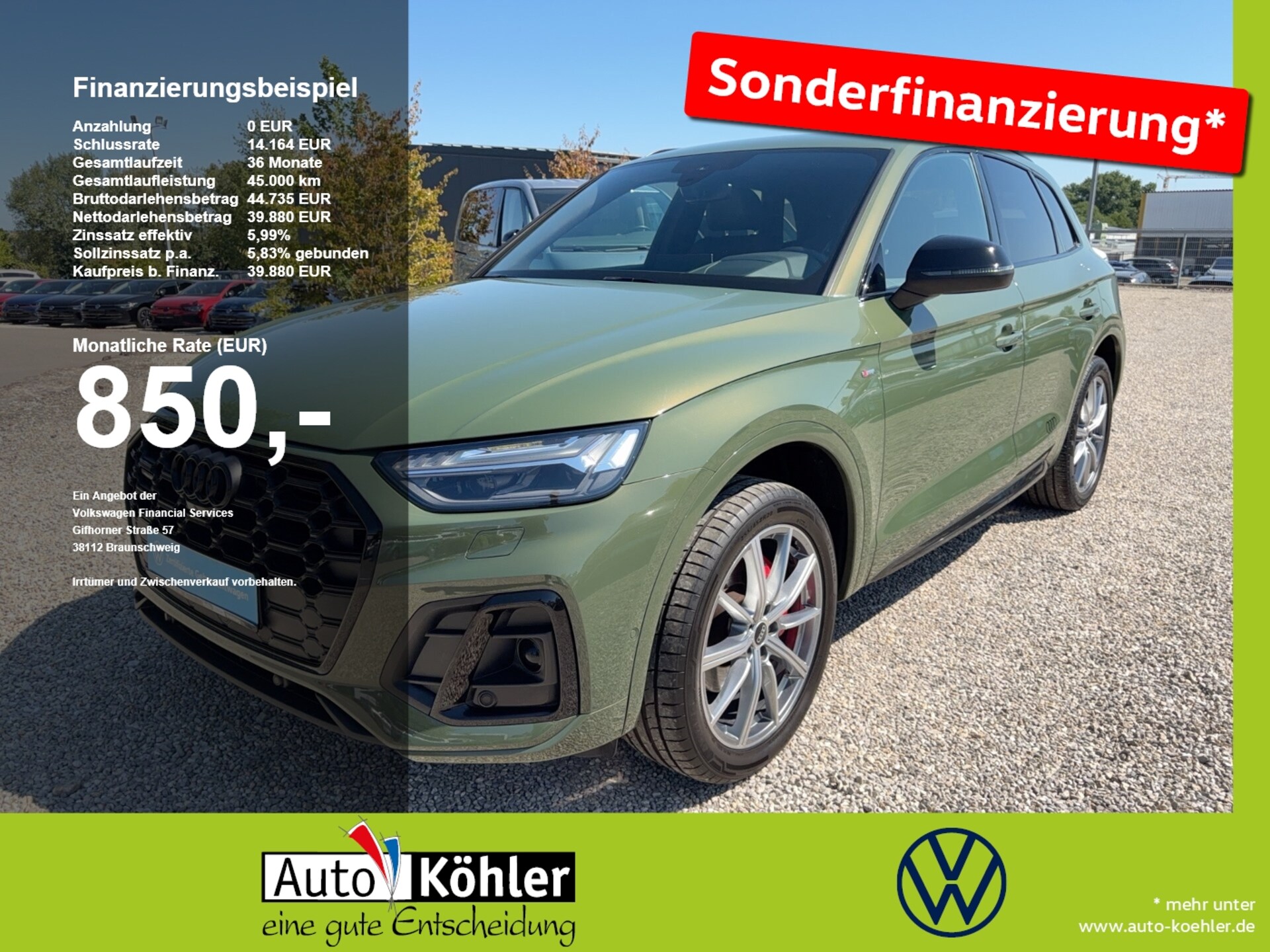 Audi Q5 SUV edition one