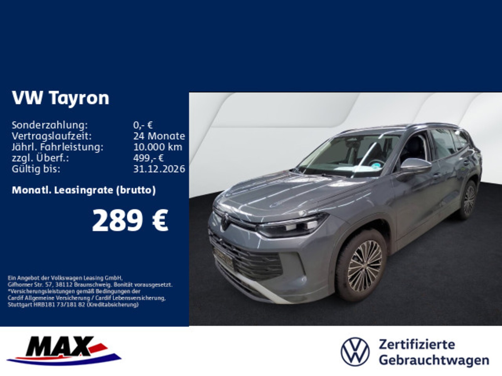 Volkswagen Tayron – Bild 3
