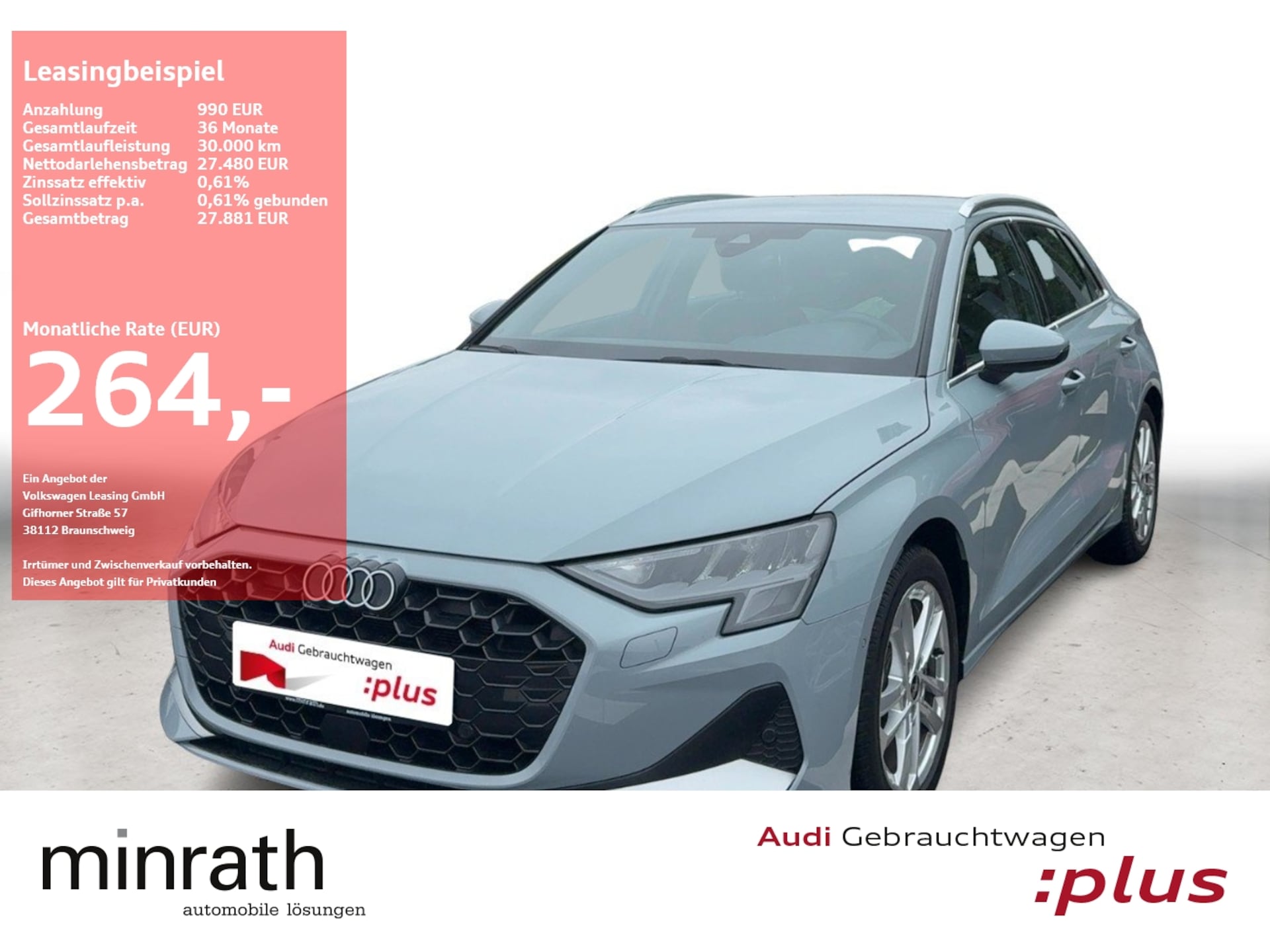 Audi A3 Sportback Advanced