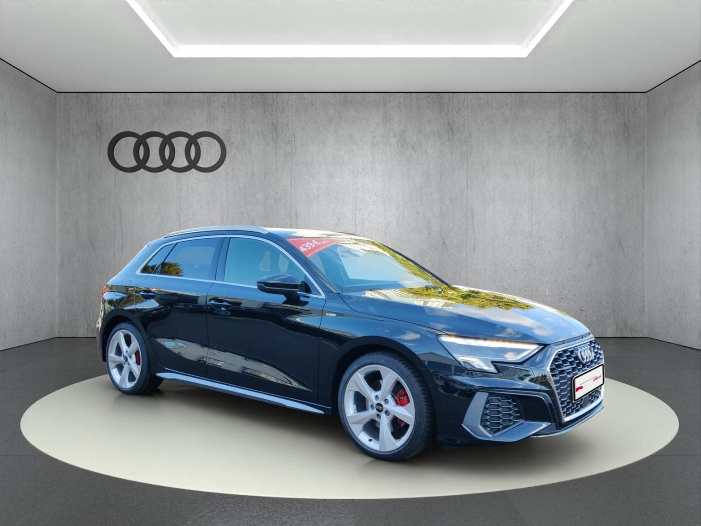 Bild über Audi A3 Sportback S line 40 TFSI quattro S tronic - für weitere Informationen kontaktieren Sie den Audi Partner