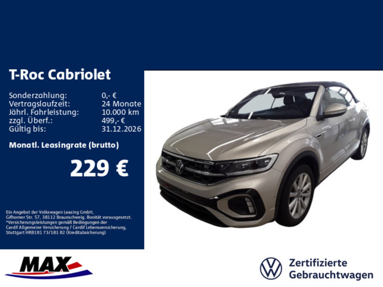Volkswagen T-Roc Cabriolet – Bild 3