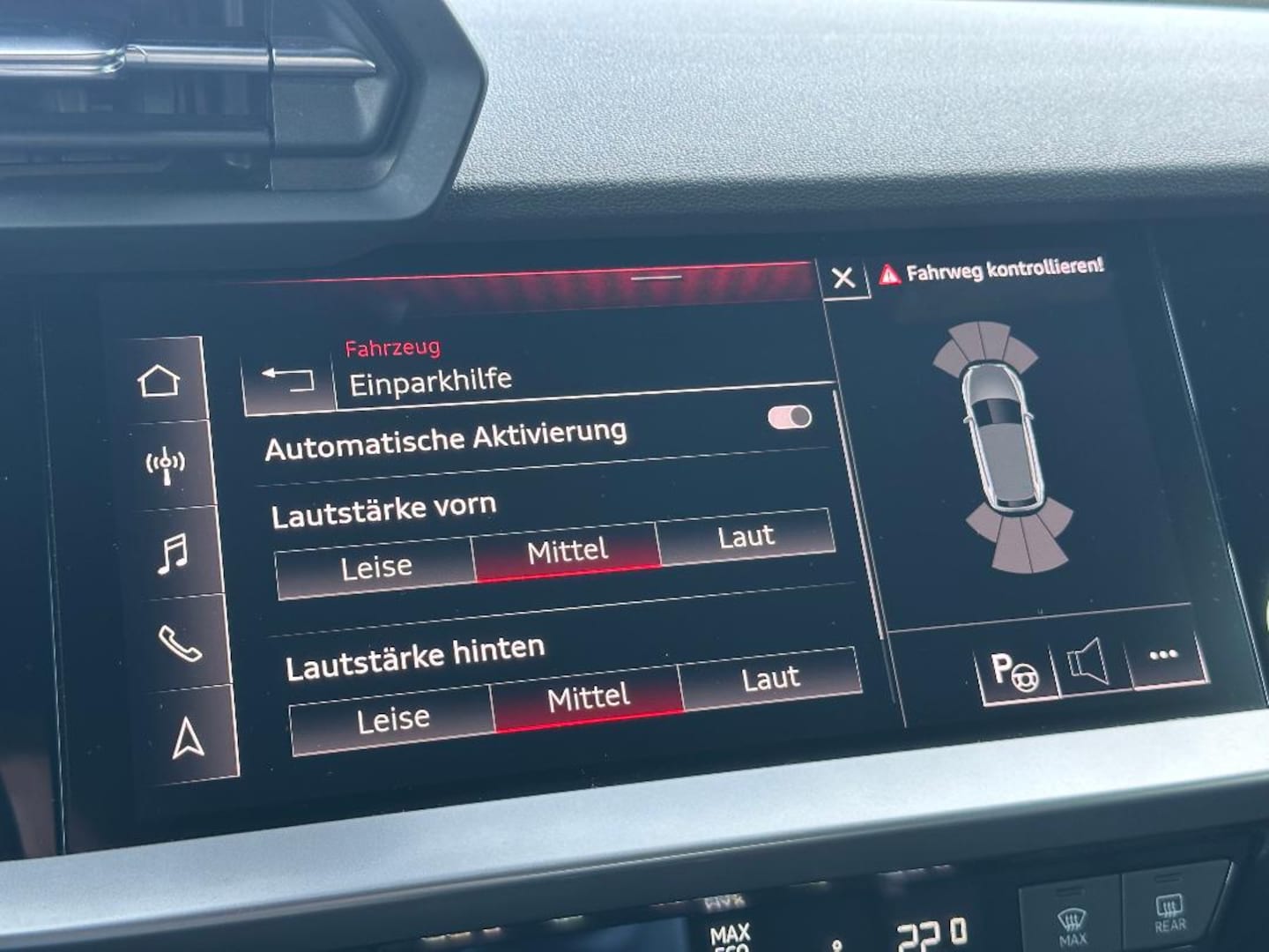 Bild über Audi A3 Sportback 30 TFSI Schaltgetriebe - für weitere Informationen kontaktieren Sie den Audi Partner