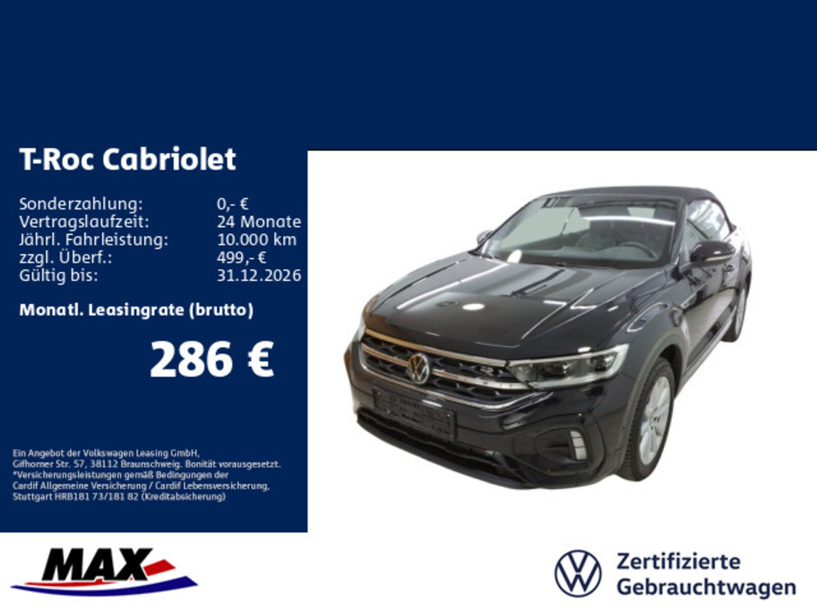 Volkswagen T-Roc Cabriolet – Bild 3