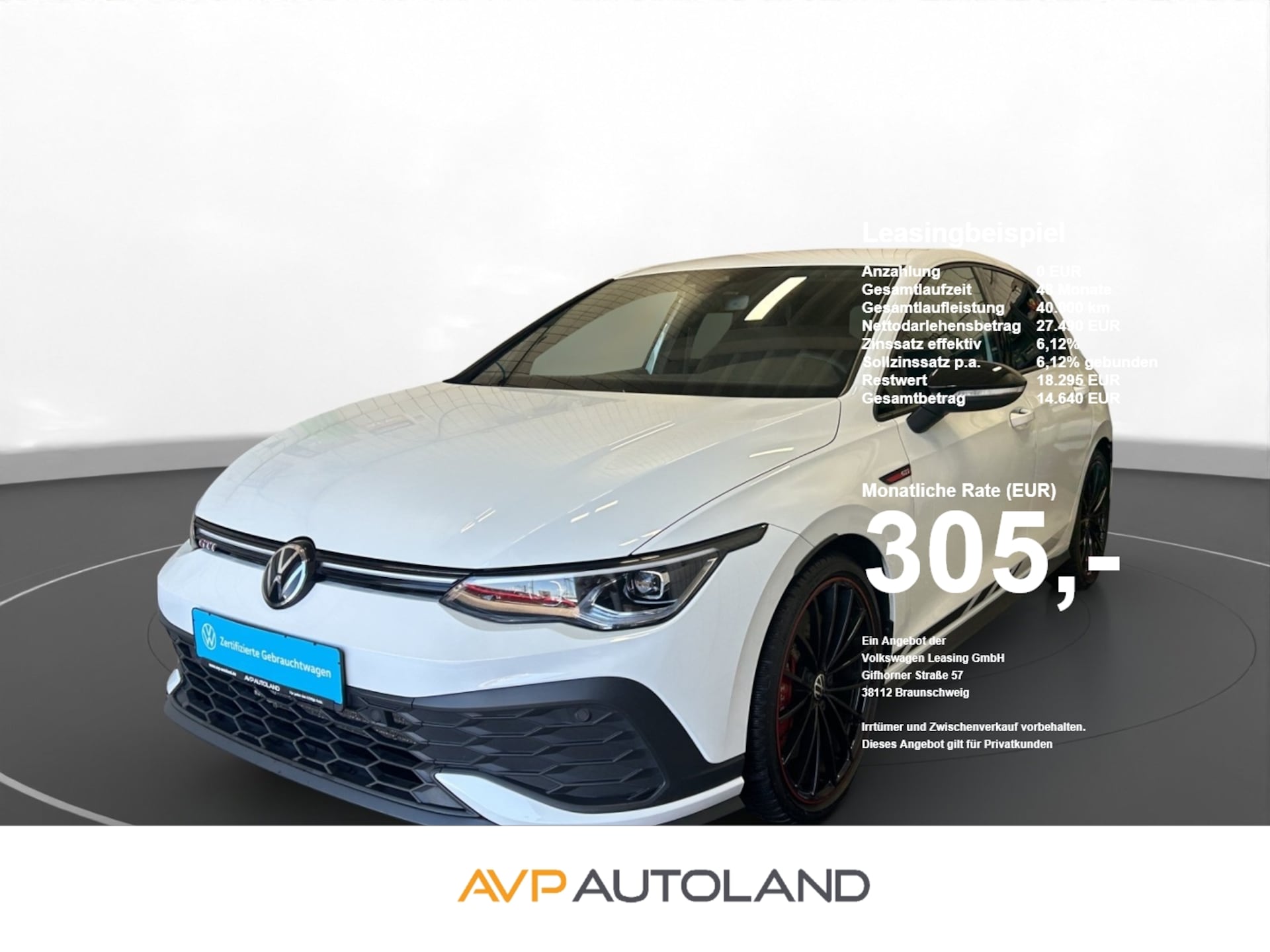 Volkswagen Golf GTI Clubsport