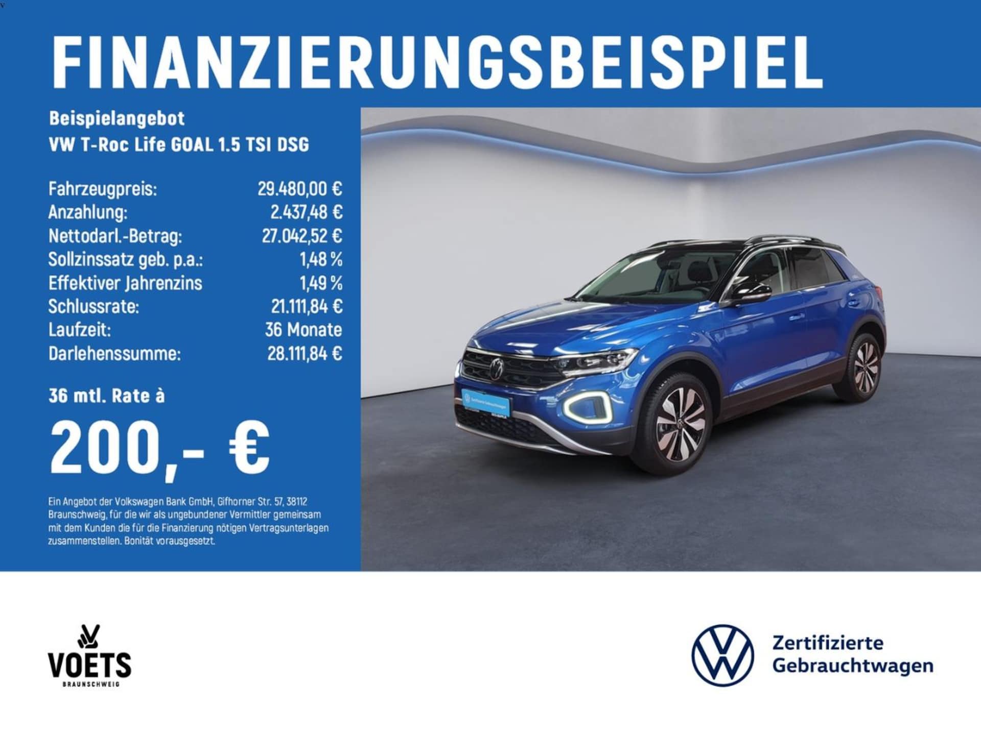 Volkswagen T-Roc Life