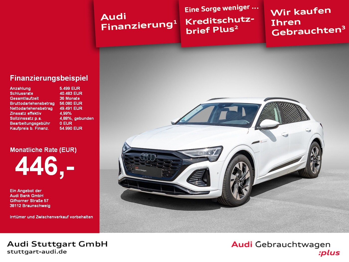 Image about Audi Q8 e-tron S line 50 e-tron quattro