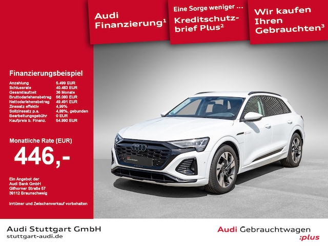 Image about Audi Q8 e-tron S line 50 e-tron quattro