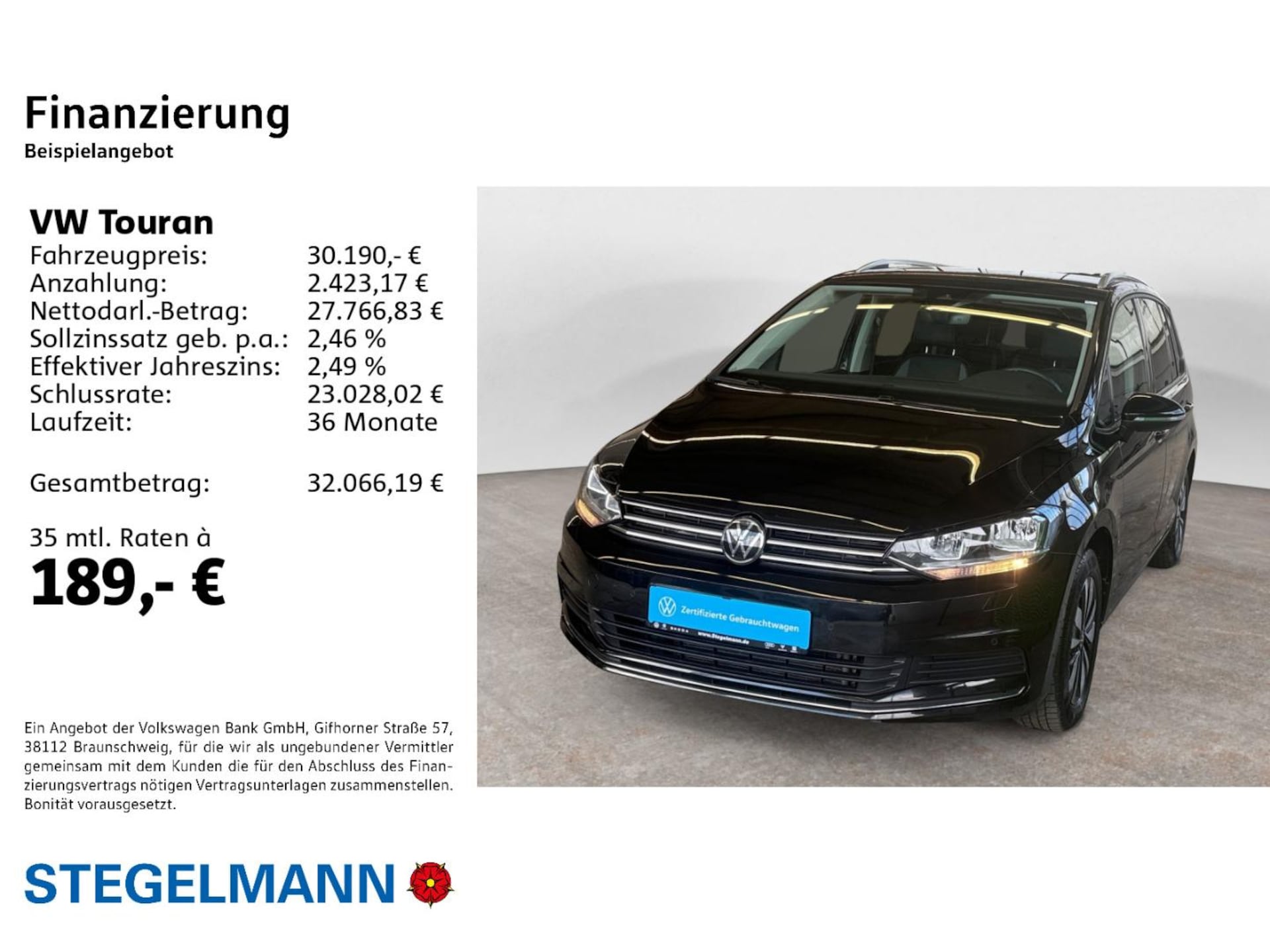 Volkswagen Touran Comfortline