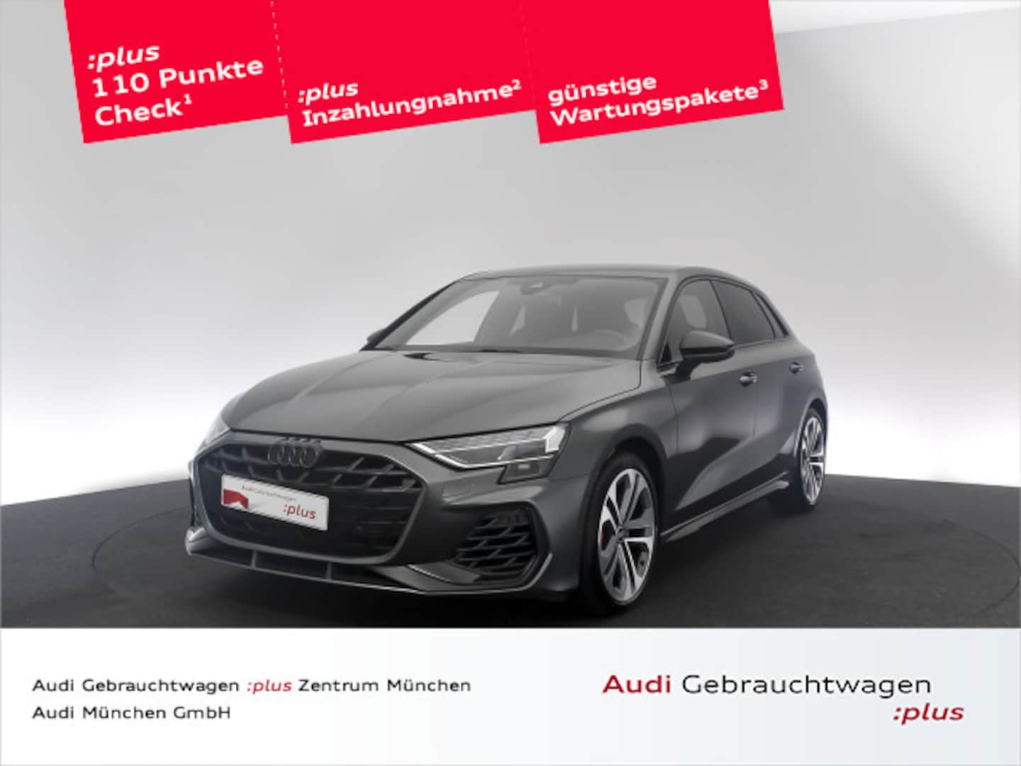 Bild über Audi S3 Sportback TFSI quattro S tronic - für weitere Informationen kontaktieren Sie den Audi Partner