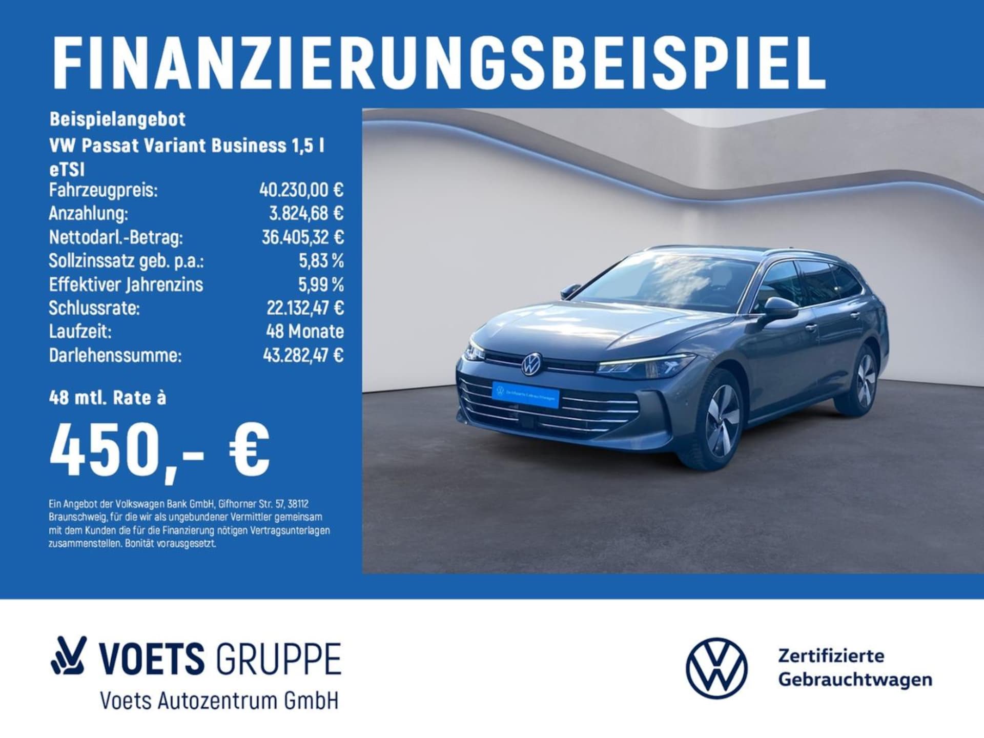 Volkswagen Passat — Volkswagen Passat Passat Variant Business 1,5 l eTSI TRAVELASSIST