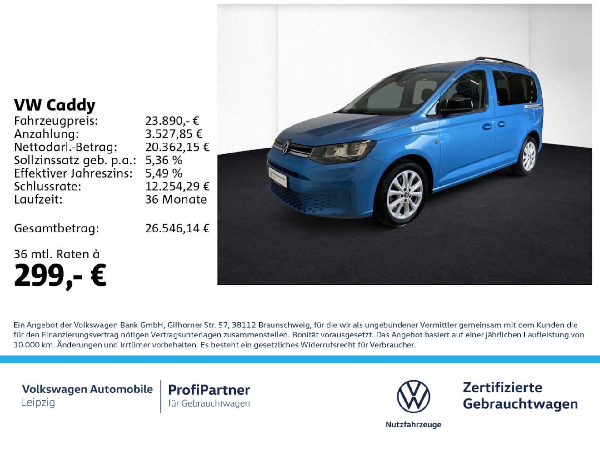 Volkswagen Caddy Life
