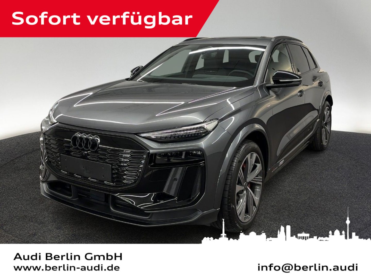 Bild über Audi Q6 SUV e-tron S line business e-tron quattro 315 kW - für weitere Informationen kontaktieren Sie den Audi Partner