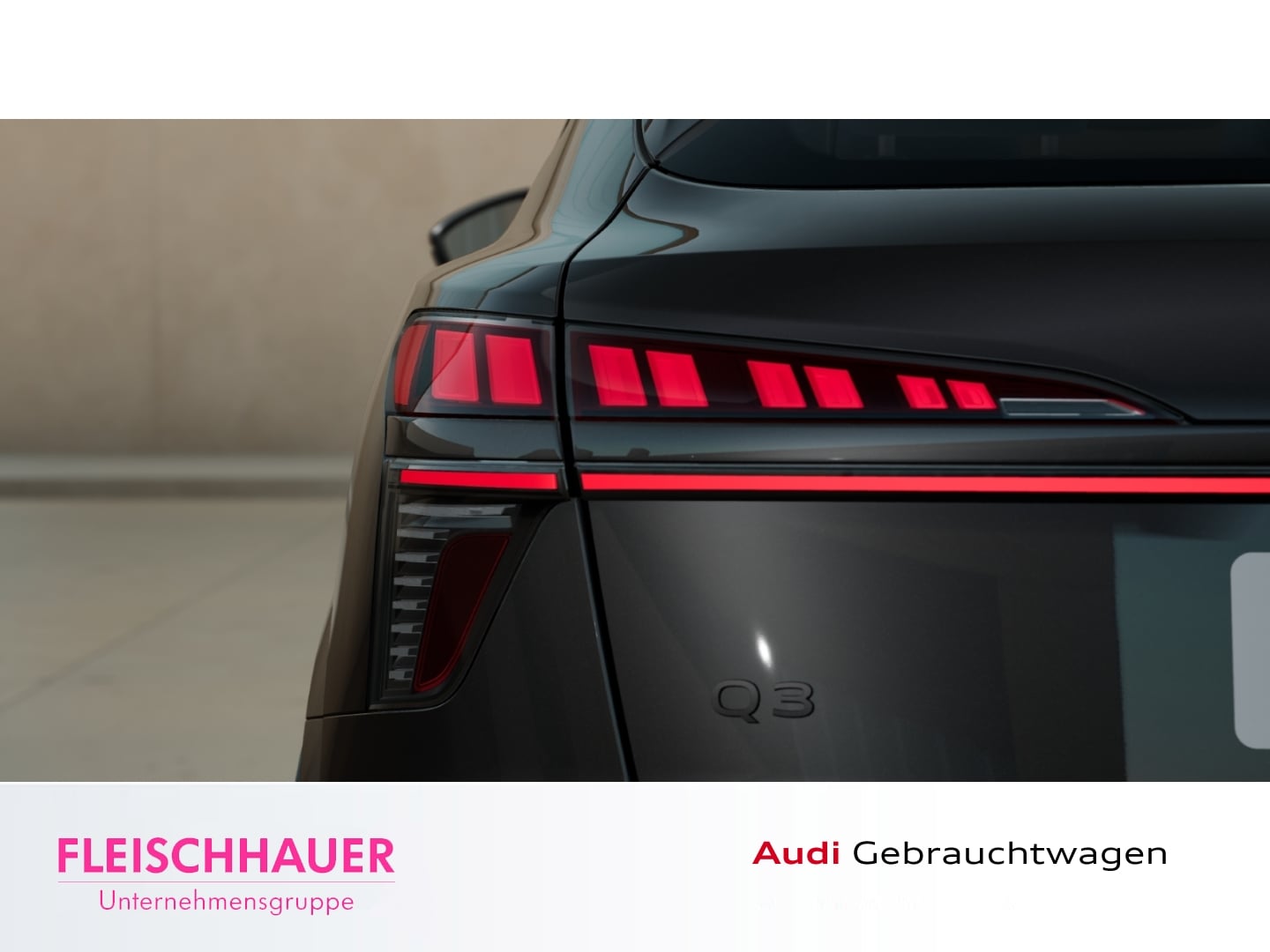 Bild über Audi Q3 Sportback TDI 110 kW S tronic - für weitere Informationen kontaktieren Sie den Audi Partner
